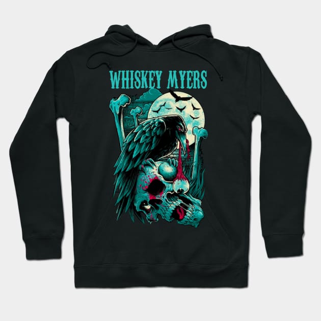 WHISKEY MYERS BAND MERCHANDISE Hoodie by jn.anime